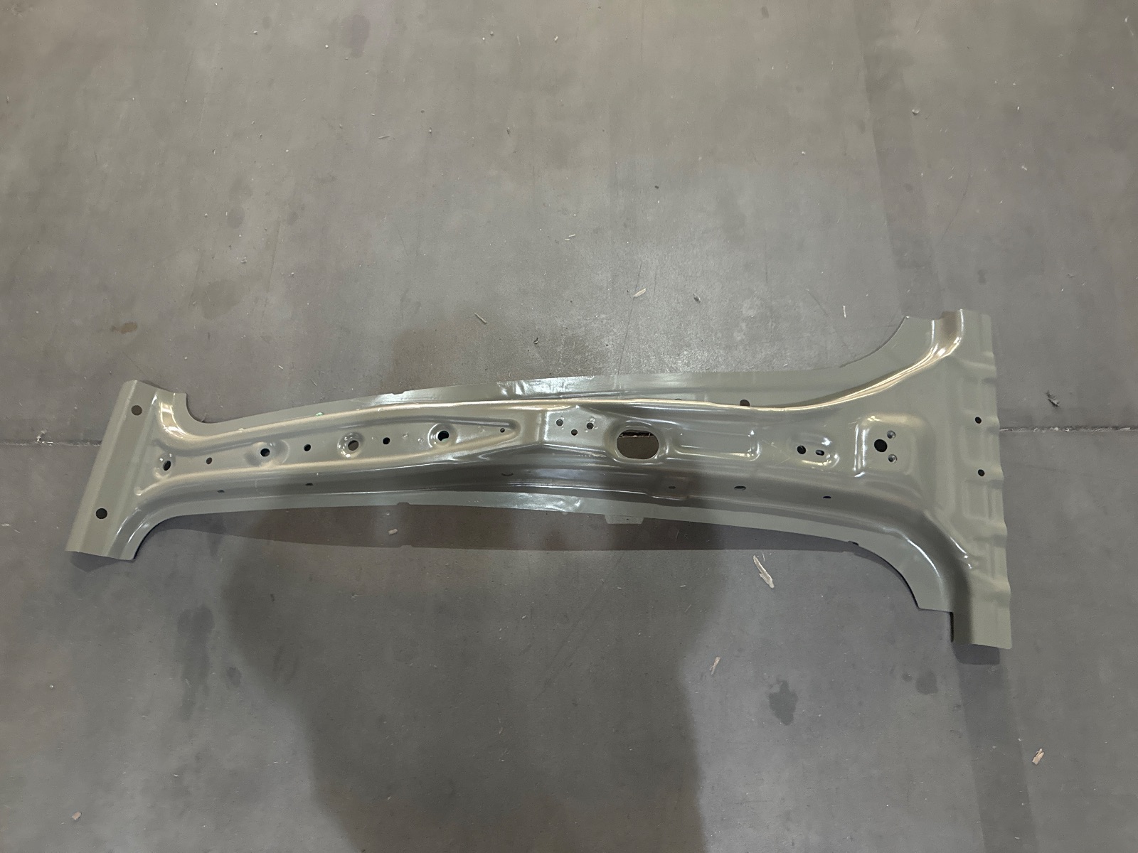 Right B-Pillar Reinforcement Plate Assembly