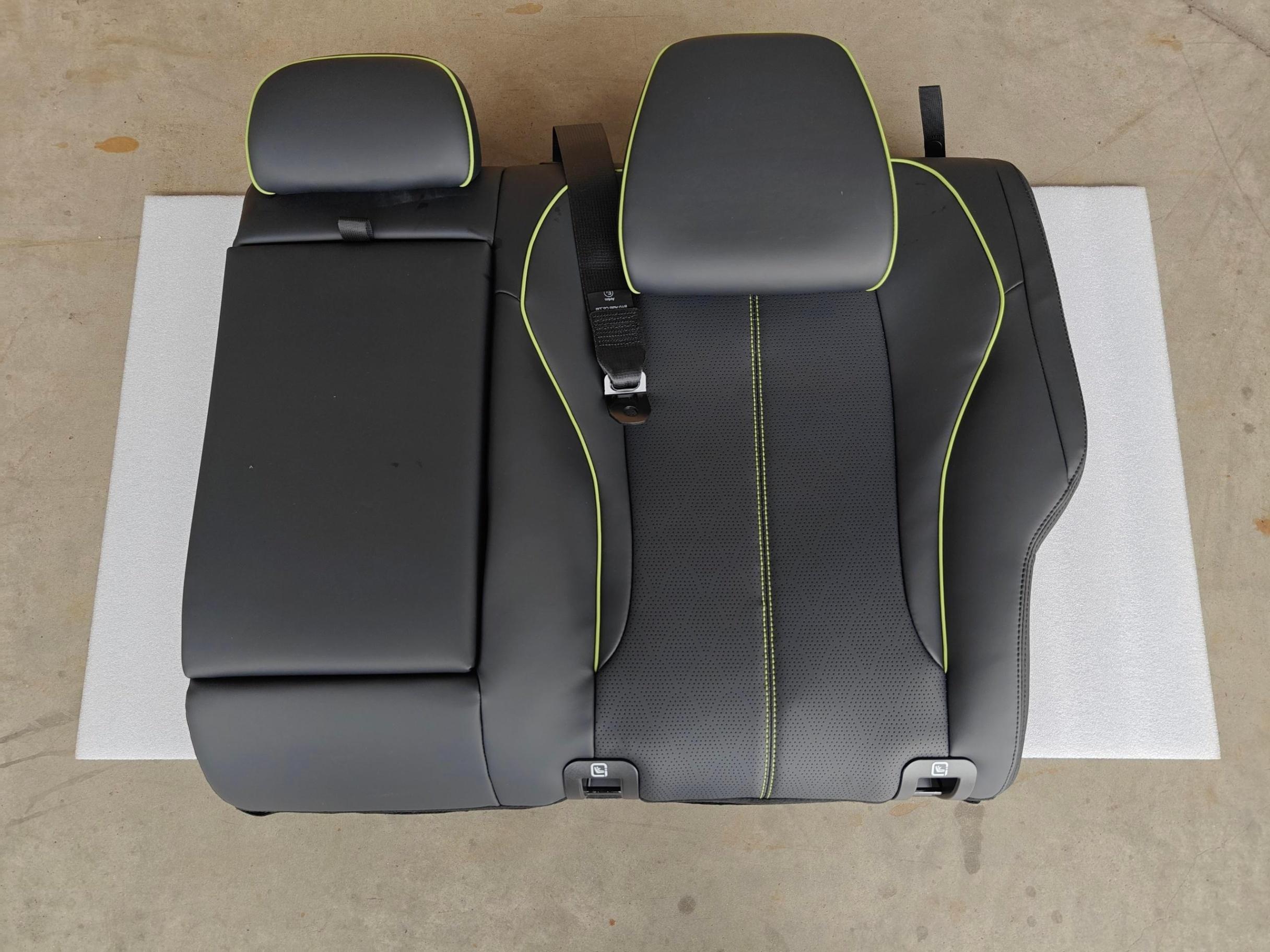 Left Rear Seat Back Assembly - Spring Green