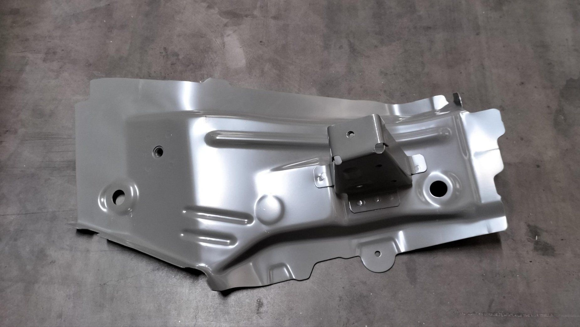 Right Rear Longitudinal Rail Front Reinforcement Assembly