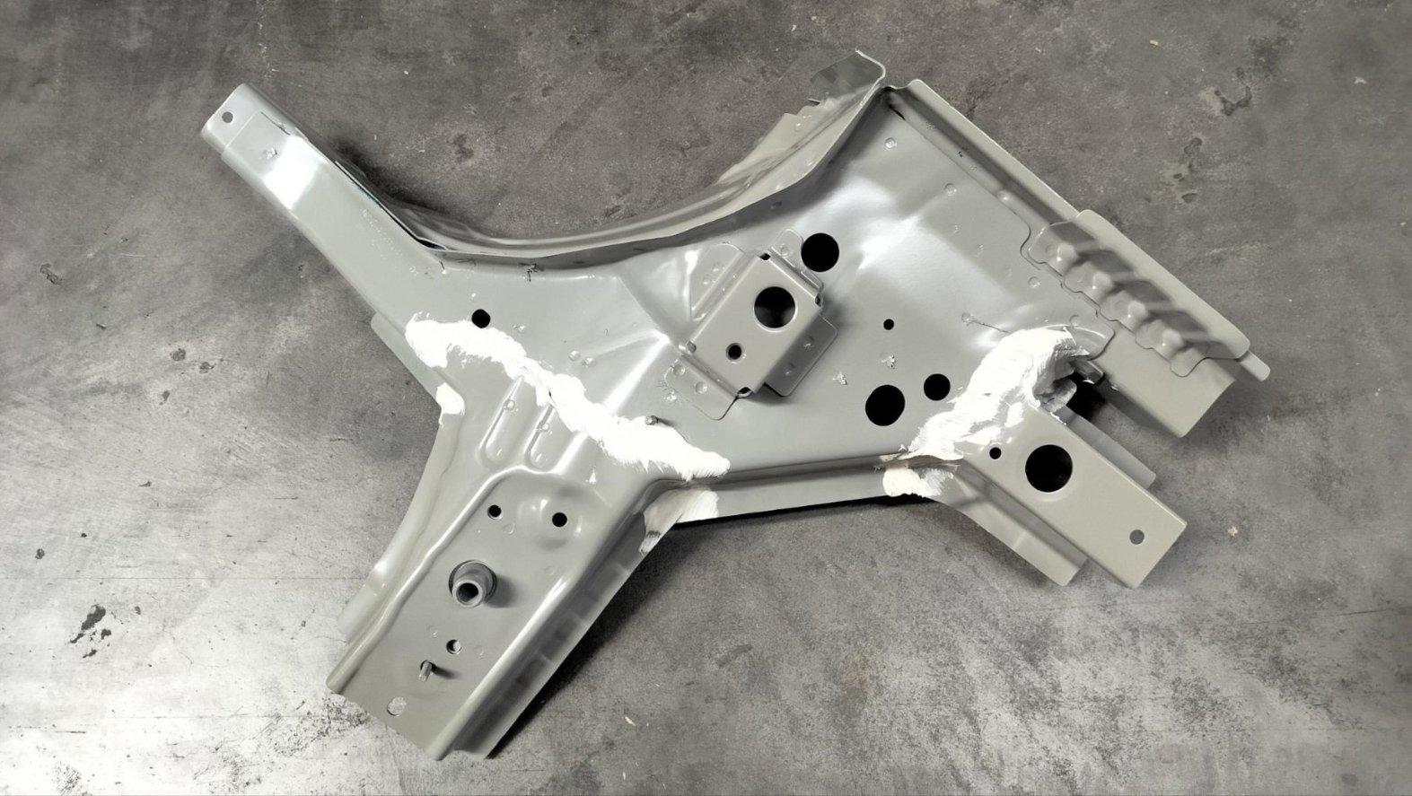 Left Front Rail Rear Section Assembly