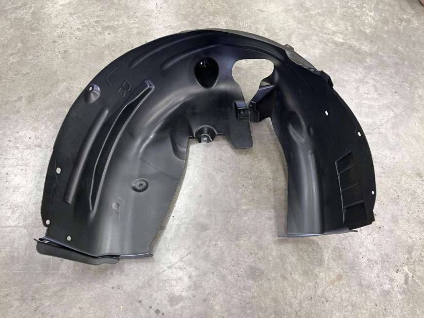 Left Rear Wheel Splash Shield Assembly