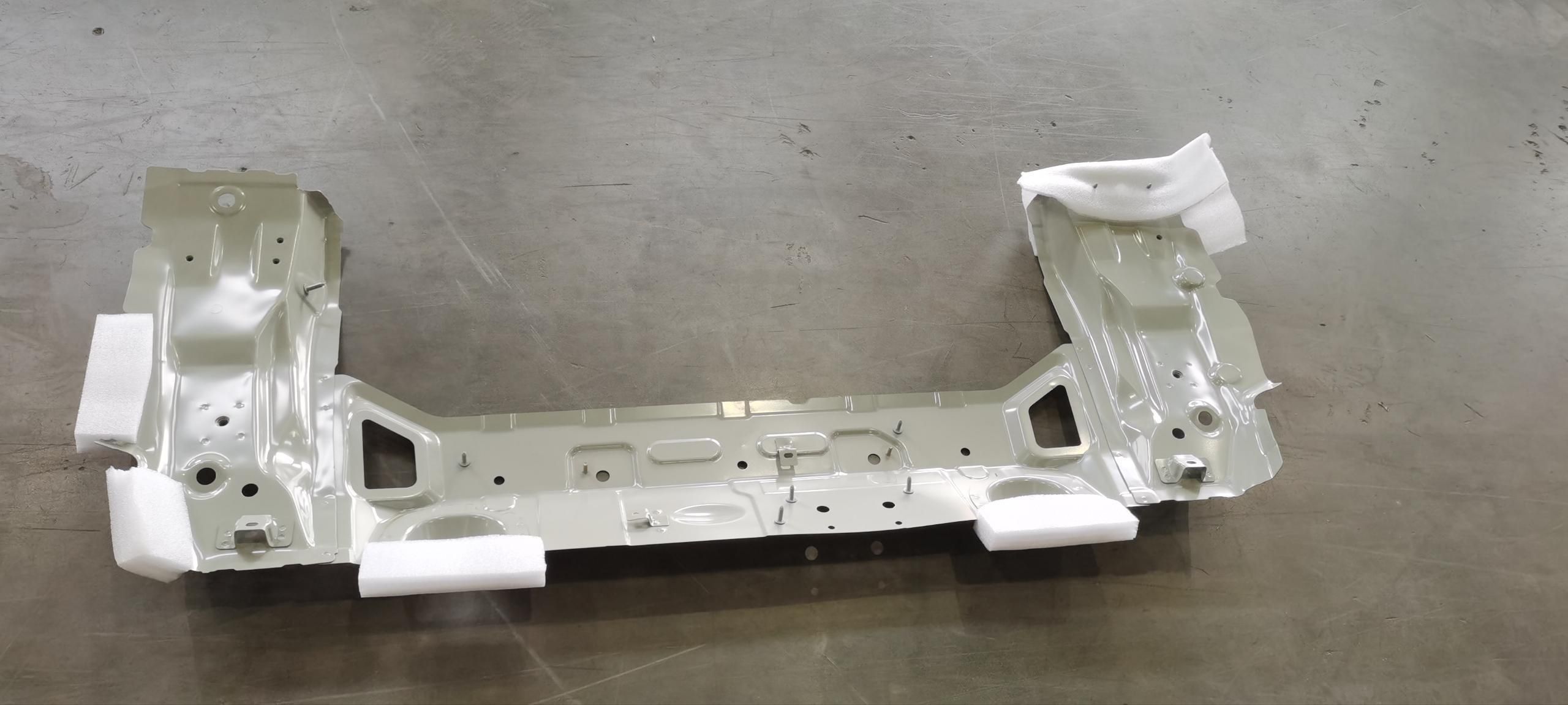 Front Center Floor Connecting Plate Assembly