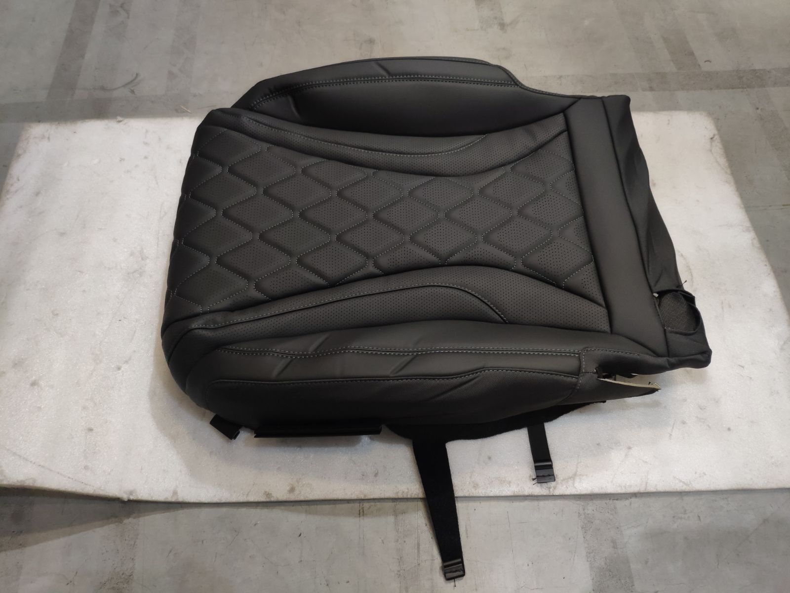 Passenger Cushion Cover and Foam Assembly - Deep Black 5