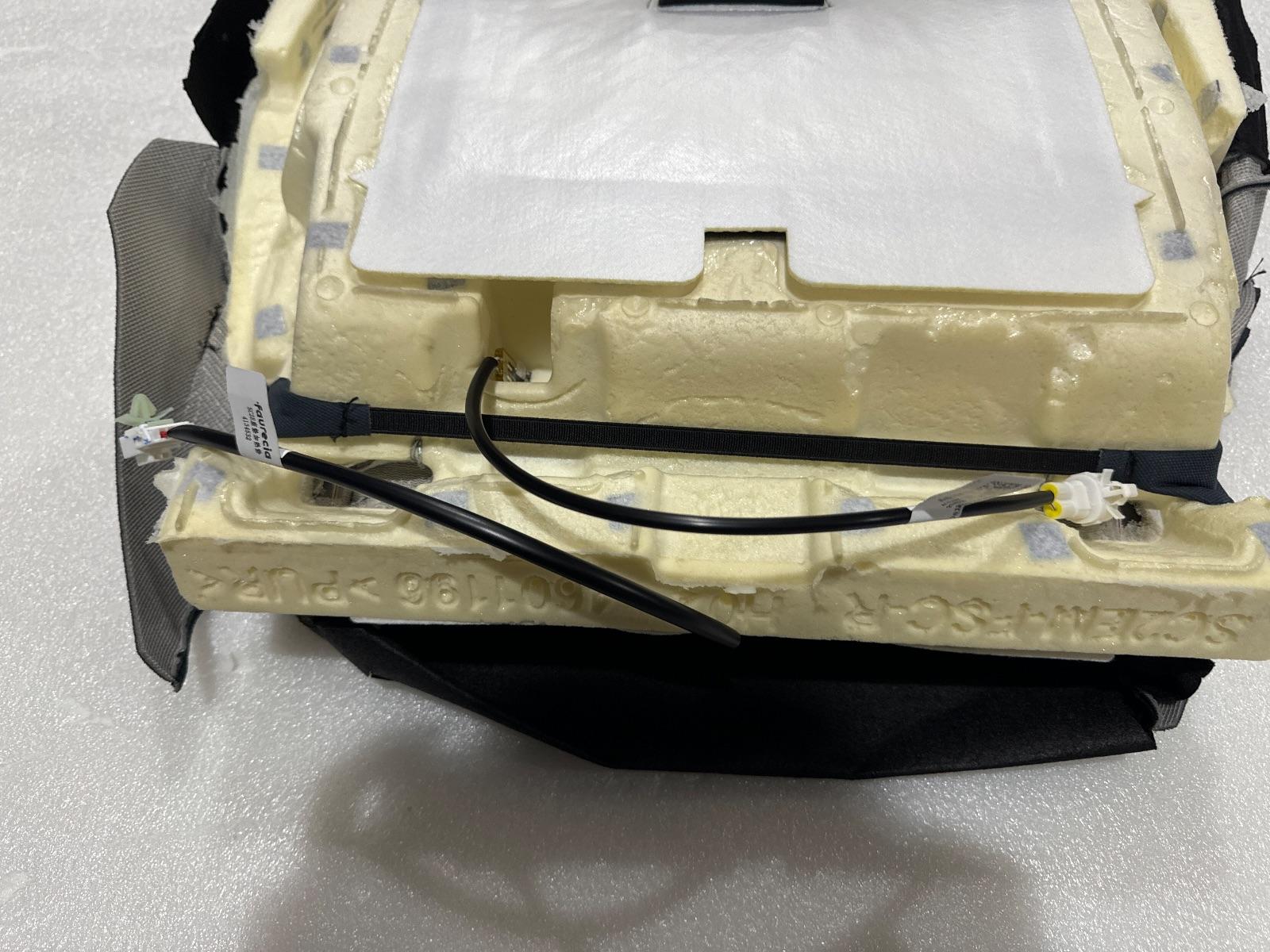 Passenger Seat Cushion Cover and Foam Assembly