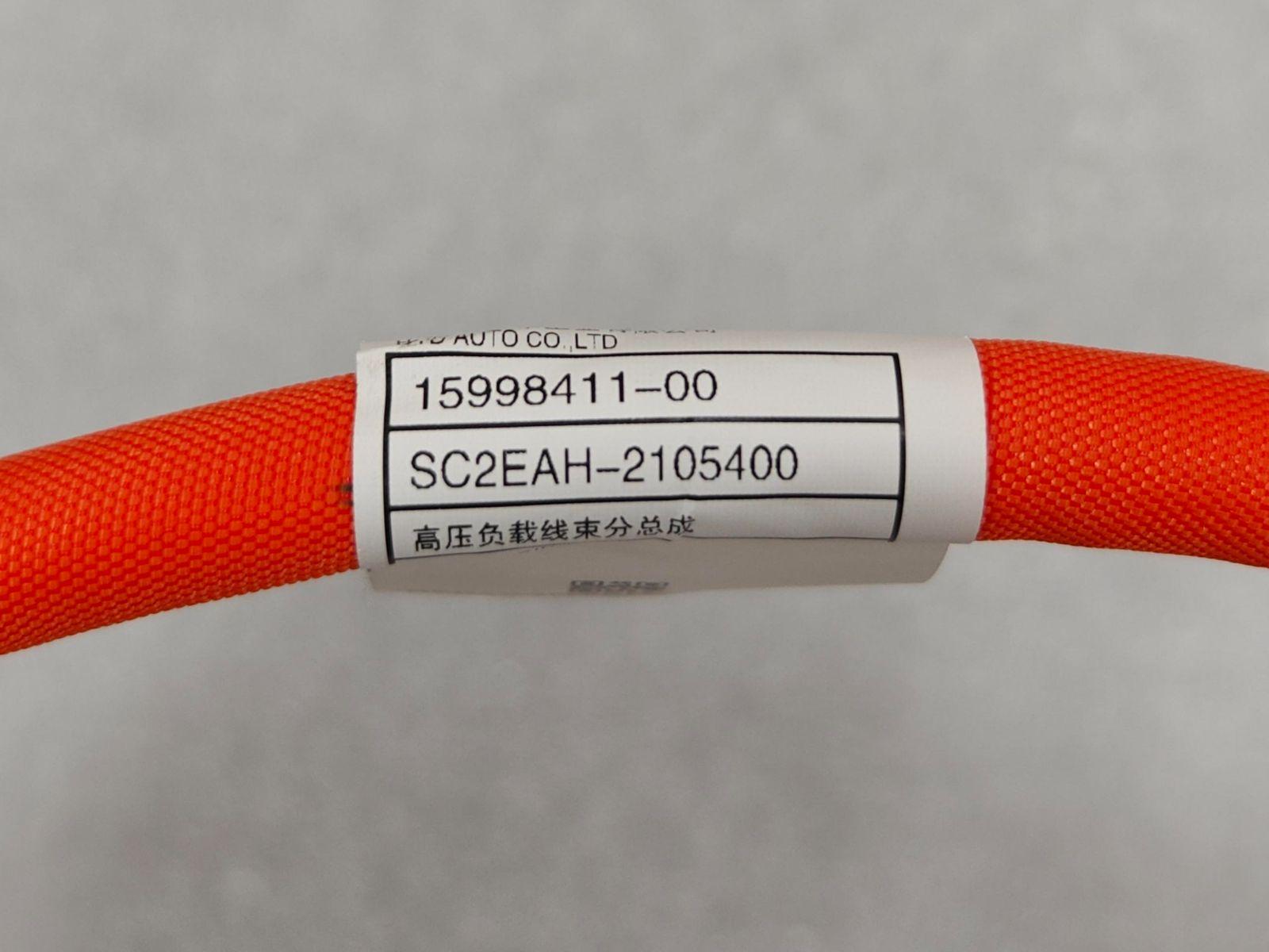 High-voltage load wiring harness sub-assembly