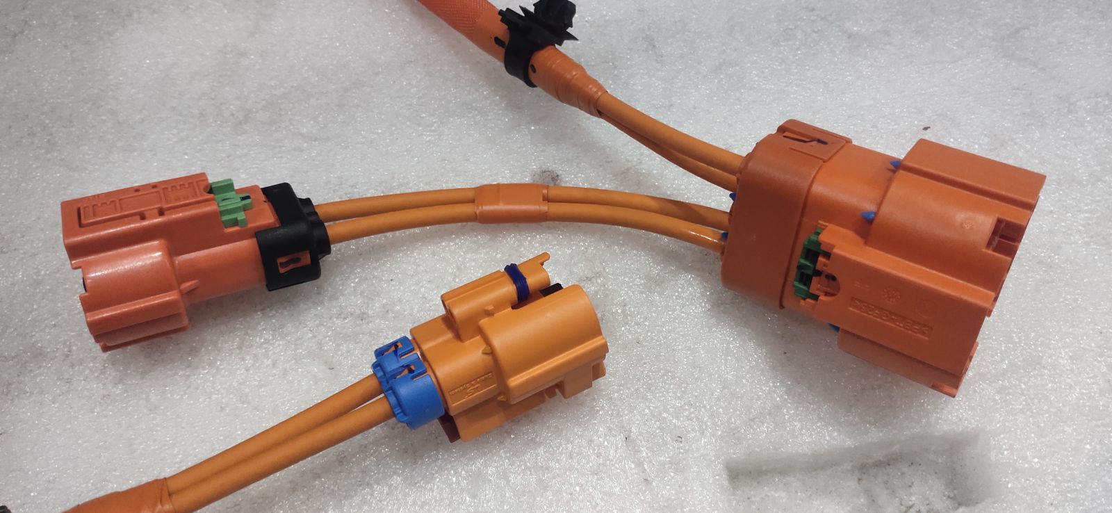 High-voltage load wiring harness sub-assembly