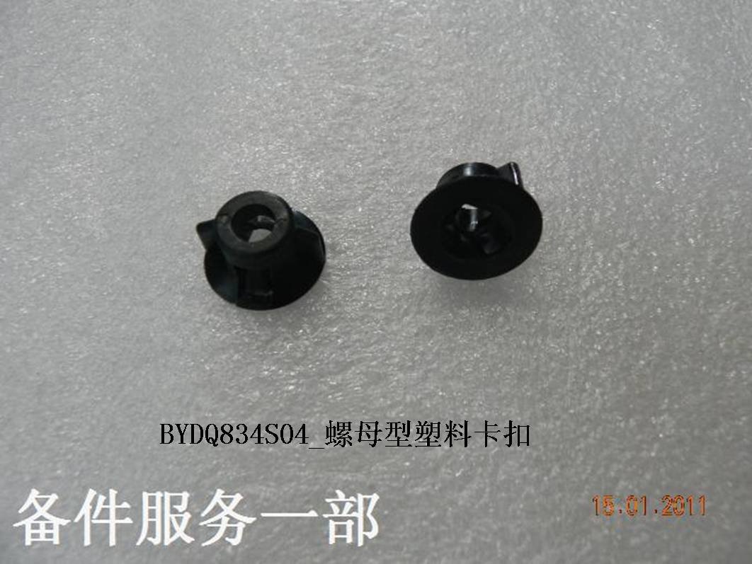Nut-Type Plastic Clip