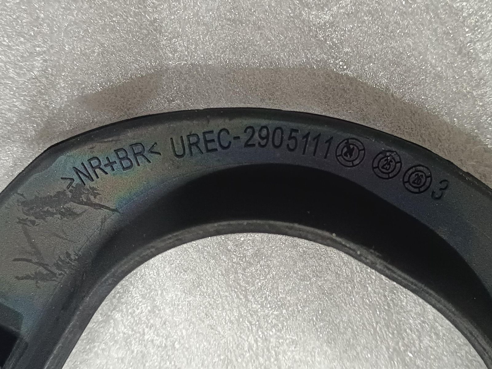 Molded Rubber Part, Front Shock Spring Lower Bumper